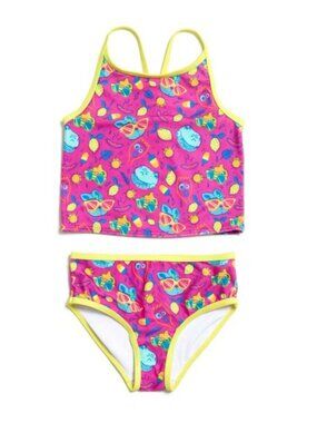 Disney Toy Story Girls 2-Piece Swimsuit Size 9/10 Bunny Ducky & Forky